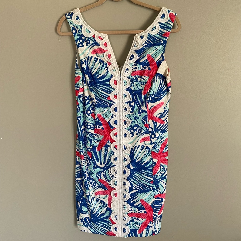 Lilly Pulitzer cotton shift dress size 6